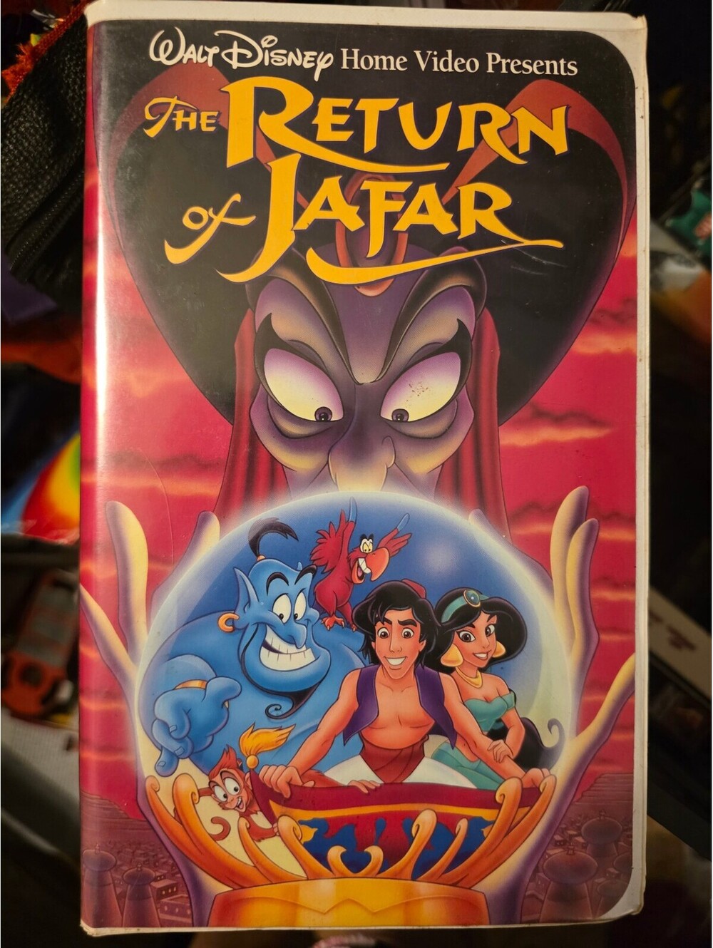 The Return of Jafar Walt Disney Home Video VHS Tape